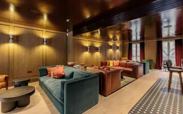 The Bar at The Bedford: Sophisticated breakout space for networking and VIP events.