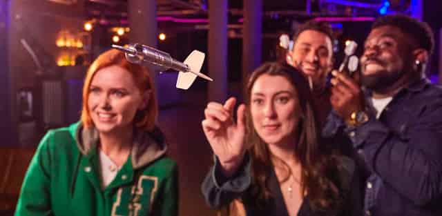 Augmented Reality Darts Lanes