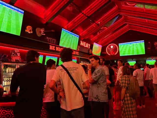 Sports Bar at The Elephant Inn: High-energy venue for networking events and group buy-outs.