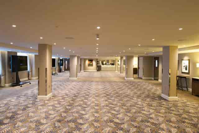 Trafalgar and El Alamein Suite: versatile event space for corporate networking and registration.