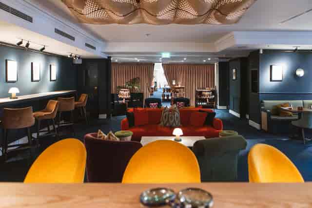 The 3'6 Bar at Fortnum & Mason: High-end lounge for networking events and corporate meetings.
