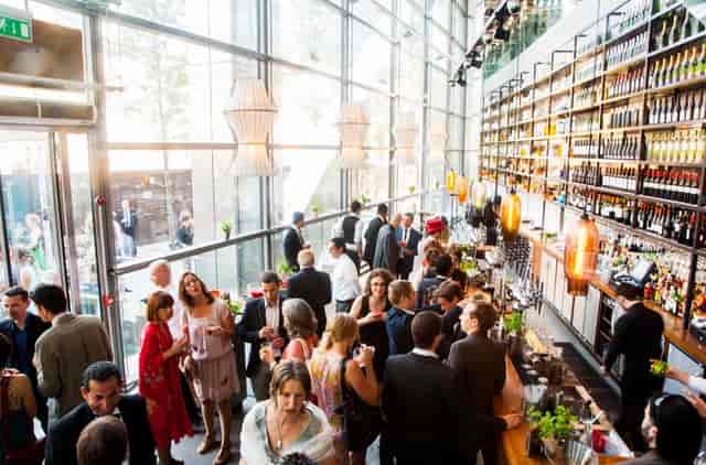 Vibrant event space at The Drift Bar, perfect for networking and social gatherings.