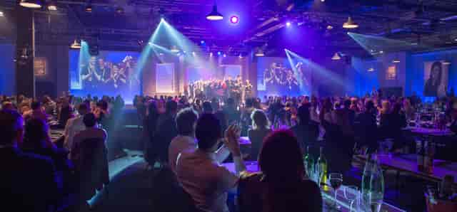 Vibrant audience at Hall 4, EventCity; ideal for live entertainment or awards.