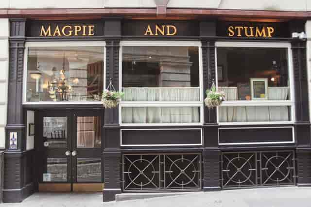Charming Magpie & Stump venue with large windows for intimate gatherings and corporate events.