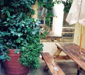 The Banksy Beer Garden