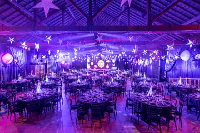 Elegant event space at The Porter Tun, perfect for galas and formal dinners.