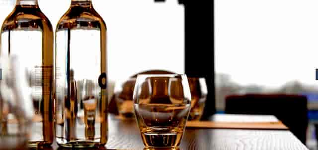Executive Boxes at StoneX Stadium with elegant glassware for meetings and events.