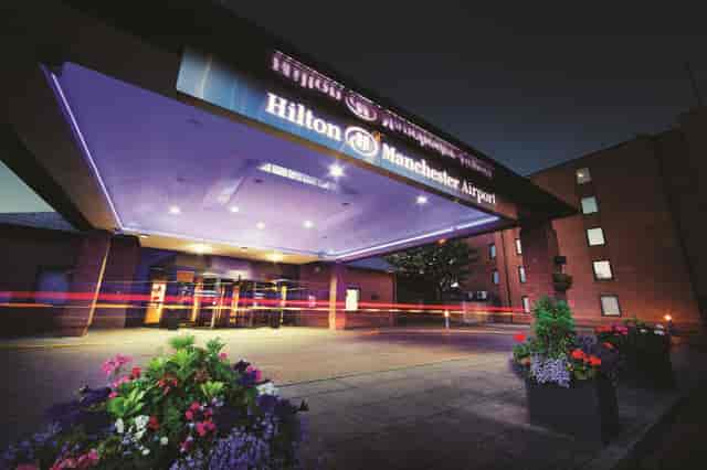 Hilton Manchester Airport's Haneda Room, ideal for corporate events and meetings.