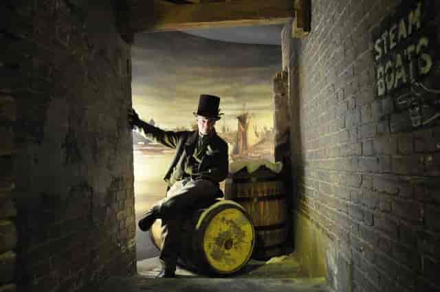 Sailortown Gallery in London: rustic venue for themed events and experiential marketing.