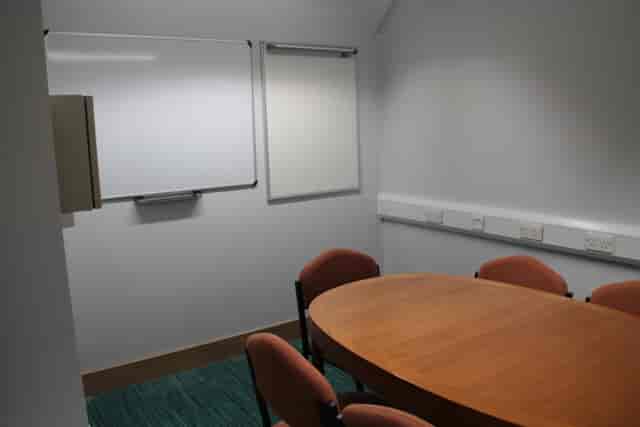 Elizabeth Fry Room in Liverpool Quaker Meeting House, ideal for meetings and brainstorming.