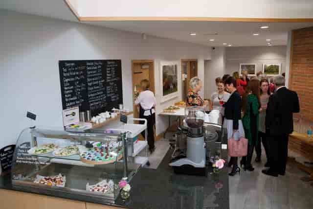 "Networking event in Elizabeth Fry Room, Liverpool Quaker Meeting House with refreshments."