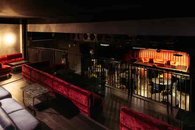 Ministry of Sound Lounge, plush seating, cocktail reception, product launch