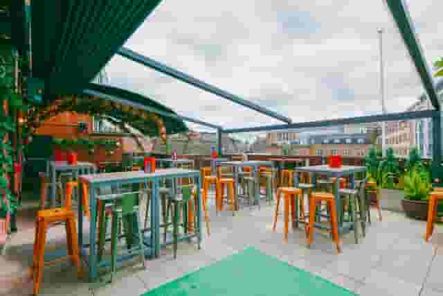 The Space & the whole terrace