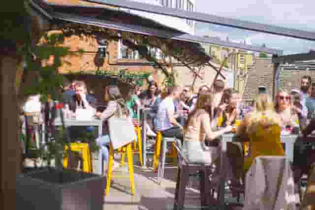 The Space & the whole terrace