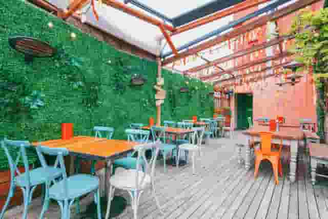 The Space & 1/4 of the terrace