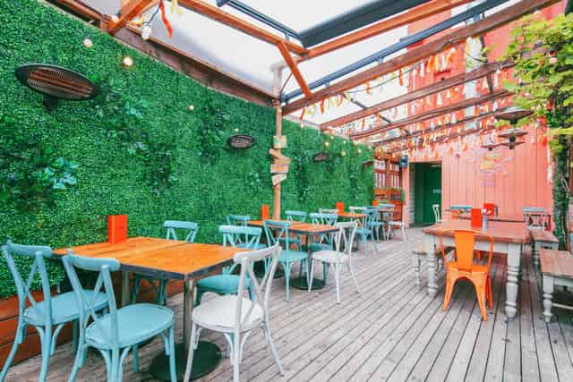 The Space & 1/4 of the terrace