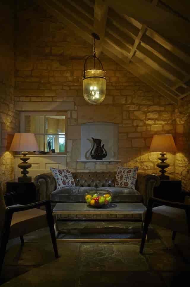 Cozy lounge at Dormy House Hotel, perfect for networking events and meetings.