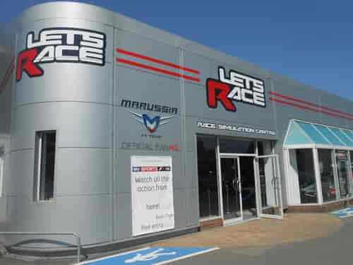 Whole Venue at Let's Race: versatile blank canvas for creative event planning and brainstorming.