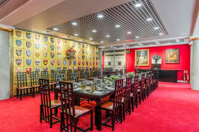 Livery Hall in Founders' Hall: elegant meeting space for corporate events and dinners.