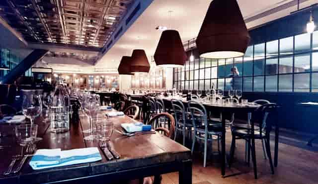 Elegant dining space at The Pearson Room, ideal for corporate meetings and private events.