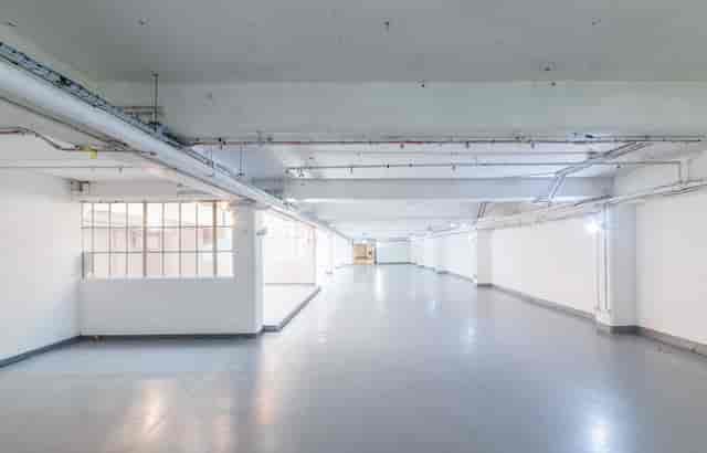 Spacious minimalist venue at The Vinyl Factory Soho for corporate events and workshops.