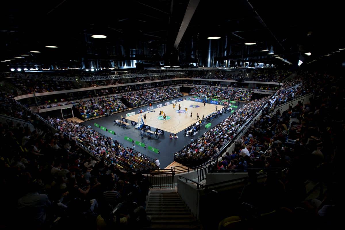 Copper Box basketball